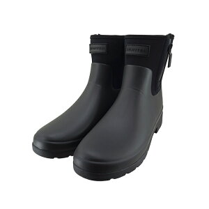 �n���^�[ HUNTER WOMENS REFINED MID ZIP NEOPRENE BOOT ���f�B�[�X ���t�@�C���h �~�b�h �W�b�v �l�I�v���� �u�[�c (BLACK) WFS1204NRE ���C ���C���V���[�Y �u���b�N �� �N�� ���f�B�[�X �V���[�Y �C 28