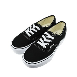 ���@���Y VANS Authentic Platform �I�[�Z���e�B�b�N �v���b�g�t�H�[�� (CANVAS BLACK/TRUE WHITE) vn0a5kxx �X�j�[�J�[ �� �N�� ���f�B�[�X �V���[�Y �C 68