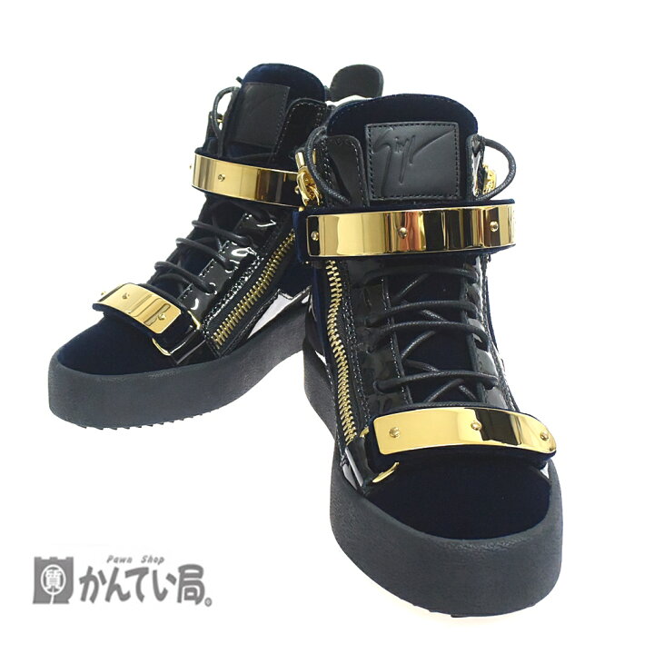 楽天市場】極美品 GIUSEPPE ZANOTTI ジュゼッペ ザノッティ ハイカット 