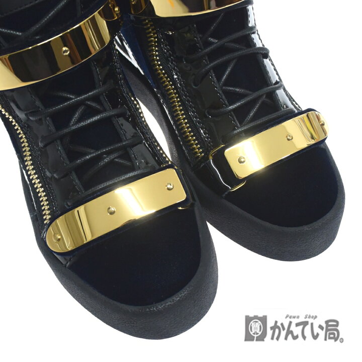 楽天市場】極美品 GIUSEPPE ZANOTTI ジュゼッペ ザノッティ ハイカット 