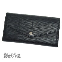 楽天市場】美品 ルイヴィトン エピ ポルトフォイユ サラ 黒 長財布の通販