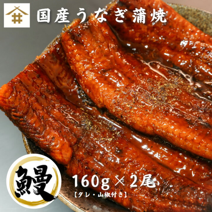 楽天市場 うなぎ蒲焼160g 2尾 国産 鰻国産 お中元 鹿児島 うなぎ 丑の日 かば焼き 蒲焼 鰻の蒲焼 ウナギ 鰻 蒲焼き 特大 鰻蒲焼 国産 うなぎ蒲焼 うなぎかば焼き うなぎお取り寄せ ギフト プレゼント 贈り物 御中元 鹿児島県産 国内加工 タレ 山椒付き 送料