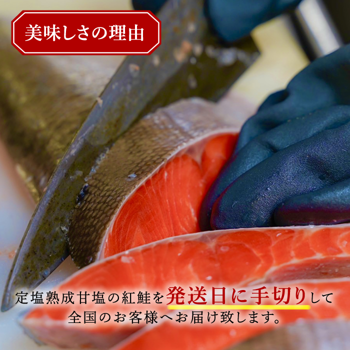 紅鮭 9切セット シャケ サケ 塩鮭 切り身 サーモン 鮭 甘塩 送料無料