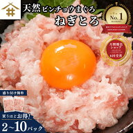 冷凍 焼津港 天然 びんちょう マグロ 「ビンチョウまぐろ ねぎとろ100gx2~10パック」 鮪 小分け ネギトロ…