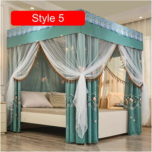 xbhLms[ ᒠ 1.8m/6tB[gxbhpA360°bsObVxbhLms[AV܂ł̃xbhJ[e ƒp (Color : Style 5 Size : 180x20