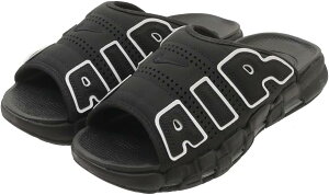 T_ Y GAAAbve| XCh ubN/zCg-NA AIR MORE UPTEMPO SLIDE BLACK/WHITE-CLEAR