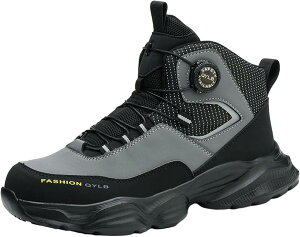 安全靴 ハイカット スニーカー セーフティーブーツ ショットブーツ 鋼つま先 つま先保護 踏み抜き防止 通気性 耐滑 クッション性 防刺 耐摩耗 衝撃吸収 軽量 絶縁 男女兼用 工事現場 建築現