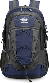 登山バッグ 大容量 軽量 防震 ザック 3Dメッシュ背当て トラベル用 アウトドアバックパック 大人 ランニングバッグ スケボー ジョギング 散歩 花見 遠足 避難