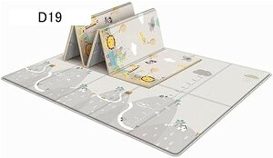 ベビープレイマット 遊びマット リバーシブル 防音防水防小便 数字柄 アルファベット 知育玩具 パッド 折りたたみ 折り畳みカーペット 新生児 折りたたみマット 防汚 安全素材 子供部屋