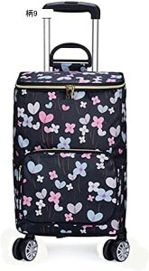 キャリーカート 買い物カート 4輪 ショッピングキャリー 折りたたみ 保冷保温 軽量 静音 大容量 運搬 総柄 重い荷物も楽々移動 おしゃれ ショッピングカート エコバッグ アウトドア 高齢者