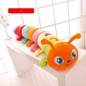 けむし 毛虫 ぬいぐるみ カラー 抱き枕 かわいい ふわふわ 癒し ロング 抱きまくら 彼女 彼氏 ギフト プレゼント お祝い 誕生日 190cm インテリア 雑貨 ケムシ 抱きクッション 背もたれ