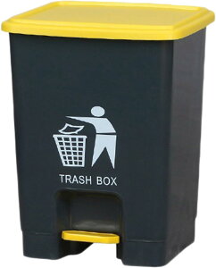 ごみ箱 リビング 50L ふた付き ゴミ箱 ゴミ袋 洗面所 屋外 スリム かわいい シンプル ダストボックス ワンハンドペール分別 くず箱 フタ取り外し 台所 グレイ おしゃれ 和室 一人暮らし イン