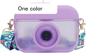 ウォーターボトル カメラ 水筒 ストロー付き プラスチック製 400ml 可愛い 斜め掛け 漏れなし 携帯便利 あらいやすい 耐衝撃性 保冷 保温 萌え萌え こども 大人 幼稚園 運動 遠足 贈り物