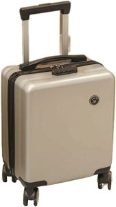 スーツケース キャリーケース 機内持ち込み 20L キャリーバッグ ファスナー式 超軽量 小型 耐衝撃 静音 ダブルキャスター 360度回転 旅行 ビジネス 出張 シルバー SSSサイズ(1-2泊)