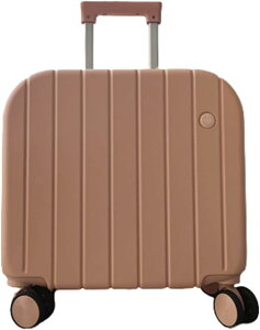 スーツケース キャリーケース 機内持ち込み 25L キャリーバッグ ファスナー式 超軽量 小型 耐衝撃 静音 ダブルキャスター 360度回転 旅行 ビジネス 出張 ピンク SSサイズ(1-2泊)