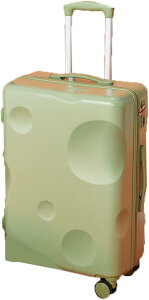 スーツケース キャリーケース 機内持ち込み 35L キャリーバッグ ファスナー式 超軽量 小型 耐衝撃 静音 ダブルキャスター 360度回転 旅行 ビジネス 出張 グリーン Sサイズ(1-3泊)