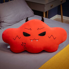 ぬいぐるみ 雲型クッション 縫い包み 抱き枕 おもちゃ ソフトピロー だきまくら 90cm 背もたれ 添い寝 表情おもちゃ ふわふわ もこもこ 大きいサイズ 可愛い 萌え萌え 多機能 インテリア ソフ