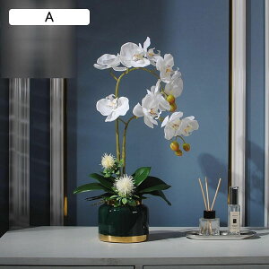 造花インテリア 胡蝶蘭 鉢植え 枯れない花 ミニ花器 装飾花 観葉植物 リアル 本物そっくり 枯れない おしゃれ モダン 北欧 撮影 美術館 ホーム 庭園 キッチン オフィス アート 卓上置き 植物