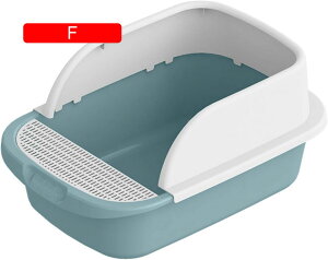 猫用トイレ本体 大きい 密閉型 45*30*18cm 猫トイレ スコップ付き 大きめ 防止 丸洗い可能 耐久性 砂の飛び散り防止 子猫、小柄な猫用 漏れ防止 臭わない 清潔トイレ 大きい 全年齢猫用