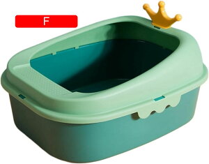 猫用トイレ本体 子猫 オープンタイプ 41.5*51.5*25.5cm 猫トイレ 大型 おしゃれ 猫用 トイレ 丸洗い可能 掃除しやすい 砂飛び散り防止 軽量 大きい猫 小さい猫 可愛い キャットトイ