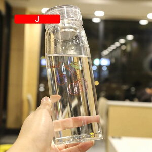 ガラス水筒 ウォーターボトル コップ 茶こし付き 蓋付き 350ml 450ml 耐熱ボトル 水飲み 直飲み おしゃれ かわいい 透明 女の子 小さめ 洗いやすい 耐久性 持ち運び便利 無鉛 プレゼン