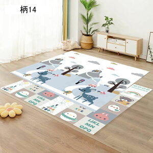 ベビーマット 極 赤ちゃん プレイマット 子供ゲームパッド 遊びカーペット XPE 柔らかな肌触り 折り畳み式 速乾 玩具敷物 両面使用可能 キッズ ベビー 子供用 和室 洋室 床暖房対応 1.8m*