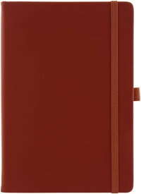 メモ帳 ノートブック A5 ノートダイアリー ブラウン A5*3 横書き シンプル PUレザー 手帳 日記帳 中型ノート 筆記用紙 100枚 横罫線入り ノート 文房具 オフィス 事務用品 学生 ビジ