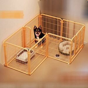 サークルケージ 犬 小型 ペットサークル 犬用 折りたたみ 屋外 ペット柵 ペットフェンス ドッグサークル 室内用 柵 簡単組み立て 工具不要 アウトドア 留守番 取り付け簡単 イエロー (4枚-長3