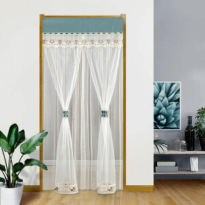 のれん 和風 厚手 レース フリル 間仕切り 脱衣所 暖簾 見えにくい おもしろい 北欧 冷暖房 半間幅 エレガント 洋室 2重のれん 春 防音 年中使用 綿麻 紺 カラー プレゼント 爽やか 子供用