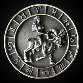 12星座 ジュエリー箱 小物入れ 宝石箱 小物入れ インテリア 置物 アクセサリーケース アクセサリー収納 ジュエリー収納 指輪ケース 指輪入れ リングケース メタルアート 誕生日ギフト 牡羊座 10