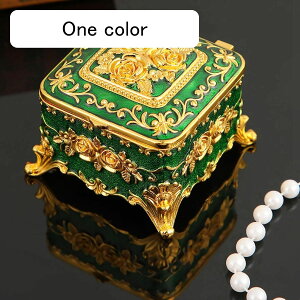 ジュエリーボックス アクセサリーケース たっぷり収納 ケース 7*7*5cm ネックレス ブレスレット 宝石箱 小さな 頑丈 女の子 防塵 引き出し式 小物置き エレガント 7*7*5cm