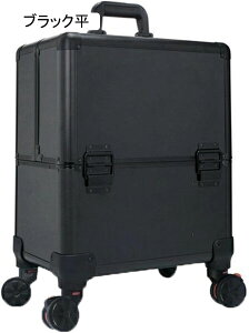 メイクボックス キャスター付き トロリー キャスター付き化粧ケース プロ仕様 大容量 多層 メイクbox アルミ 仕切り付き 整理整頓 メイク道具収納 化粧品収納 ネイル収納 美容師 出張 旅行用