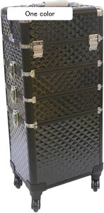 メイクボックス キャスター付き 四層 メイクキャリーケース プロ 大容量 鍵付き メイクbox アルミ 取り外し 仕切り付き 整理整頓 メイク道具収納 化粧道具入れ 絵の具 美容師 出張 旅行用 プ