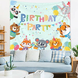 o[Xf[ ^yXg[ a t F a tHg|X^[ ʐ^wi 73*95cm o[Xf[  Vv  X^WI fUC Happy Birthday p[eB