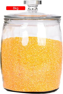 米びつ ガラス瓶 保存容器 米櫃 密閉容器 こめびつ おしゃれ 大容量 多機能 コーヒー豆 小麦粉 駄菓子 防虫 防湿 米入れ ライスストッカー 冷蔵庫 清潔便利 蓋付き瓶 シンプル 砂糖 キッチン