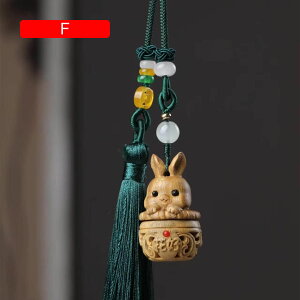 干支飾り 木製 かわいい うさぎ 干支 2023 卯 兎 ぬいぐるみ 縁起がいい 金持ち 幸運 バッグ チャーム アニマルズ ウサギ 十二支飾り ペンダント 迎春飾り 正月飾り 年末 年始 家庭用 業