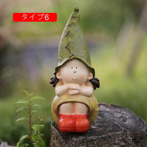 置き物 樹脂材質 装飾 タイプ5 庭 花壇 ガーデンオーナメント 女の子 置物 F ガーデンニング雑貨 カントリー風 アンティーク ガーデニング オブジェ 妖精 上品 大きい 玄関 外 オブジェ かわ