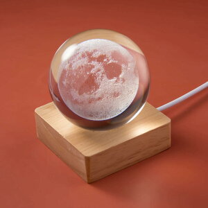 オーナメント 水晶玉 恋人へのプレゼント クリスタル ボール 宇宙 工芸品 誕生日 置き物 母の日 ギフト かわいい オブジェ おしゃれLEDライト 癒しグッズ タイプ2 置物 6cm 雰囲気作り ベ