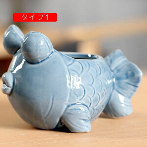 多肉植木鉢 サボテンポット おきもの 陶器 フラワーポット 広口 セラミック タイプ4 北欧 置物 可愛い 観葉植物ポット サボテン鉢 F ホームインテリア オーナメント 癒しグッズ 北欧の工芸品