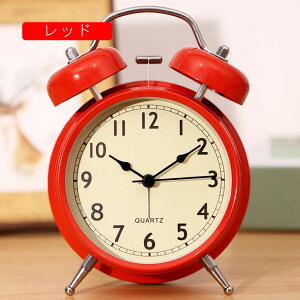 置き時計 時計 ナイトライト 目覚まし時計 おしゃれ アンティーク調 卓上時計 黒 インテリア かわいい 静音 コンパクト 置物 卓上インテリア ヴィンテージ ベッドサイド用 テーブル用 子供
