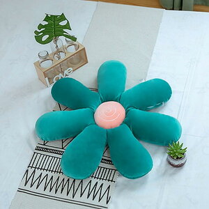 雛菊の花型 座布団 クッション チェアクッション オフィス 畳 椅子 車用 インテリア プレゼント 置物 花屋飾り 彼女へ おしゃれ ふわふわ カラー クッション 120*120 背もたれ 添い寝まく