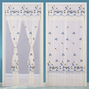 のれん 暖簾 無地 レース 白 ホワイト シンプル ナチュラル エレガント レトロ カラー 姫 上品 タッセル オシャレ おしゃれ 洋風 幅広 カジュアルのれん 暖簾 カーテン のれん 北欧 花 85