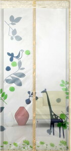 暖簾 蚊帳 虫除け カラー 蚊取り 玄関カーテン 玄関用 網戸 マグネット式 網戸 ドア用網戸 ドアカーテン エコ 節電 取付簡単 ドア ベランダ 勝手口 2022年の新しいアップグレード 夏は涼しい