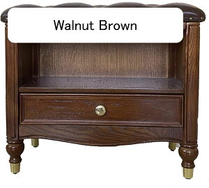 ֌Cx`[x` xbhx`̒[ C[x` V[Yx`bN B[Rp[ggt gt@bVؐ _CjO[ rO[p (Color : Walnut