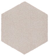 【グレージュ】ハニカム タイルラグ 六角形 タイルカーペット NATURALS ナチュラルズ【サイズ：43cm×50c…