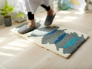 DESIGN LIFE �}�C�n �}�b�g�y�T�C�Y�F��45cm×75cm�z�y���{���zMAIHA MAT �h�_�j���H ����~�߉��H���փ}�b�g �t���A�}�b�g �t�b�g�}�b�g�y�y�M�t_��z�y�y�M�t_�̂������z