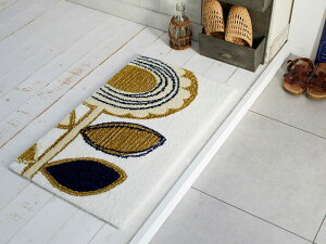 DESIGN LIFE �T���t�����[ �}�b�g�y�T�C�Y�F��45cm×75cm�z�y���{���zSUN FLOWER MAT �h�_�j���H ����~�߉��H�y�y�M�t_��z�y�y�M�t_�̂������z
