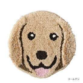 チェアパッド イヌの顔 シリーズ日本製 ウォッシャブル 防ダニ 滑りにくいチェアパット チェアマット