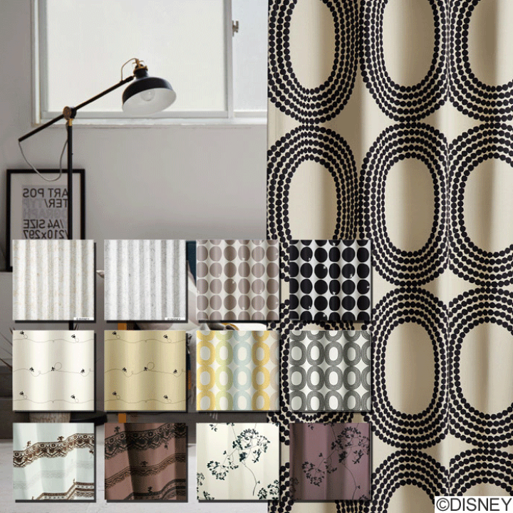 楽天市場】【Disney】ディズニー オーダー 遮光カーテン 【日本