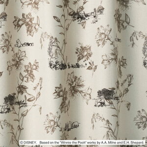 fBYj[ ܂̃v[ V[ J[eyTCYF100cm×178cmzy2gzDisney POOH scene curtainy{zyKiz`LH J[eՌ1 ېOK!EHbVu